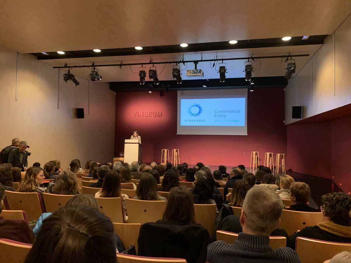 Entrega diplomes Biosphere al Vinseum, gener 2020